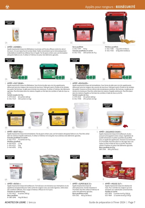 Circulaire BMR Agrizone - Guide de Préparation à l'hiver 2024 - Page 7