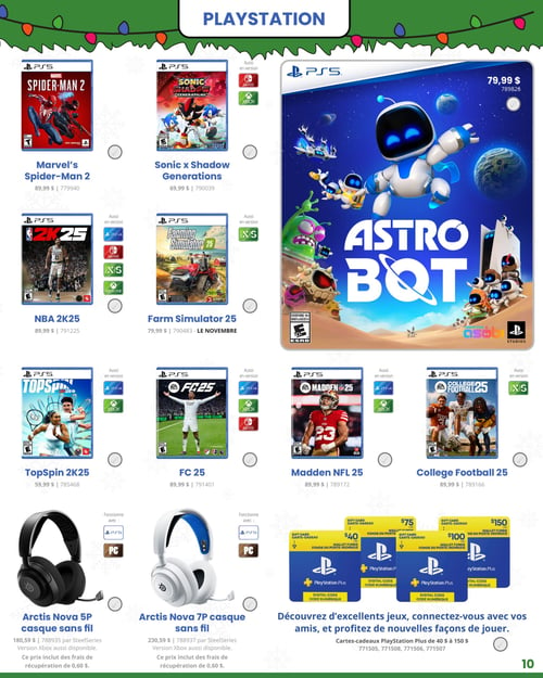 Circulaire EB Games - GameStop - Guide Caeaux des Fêtes - Page 10