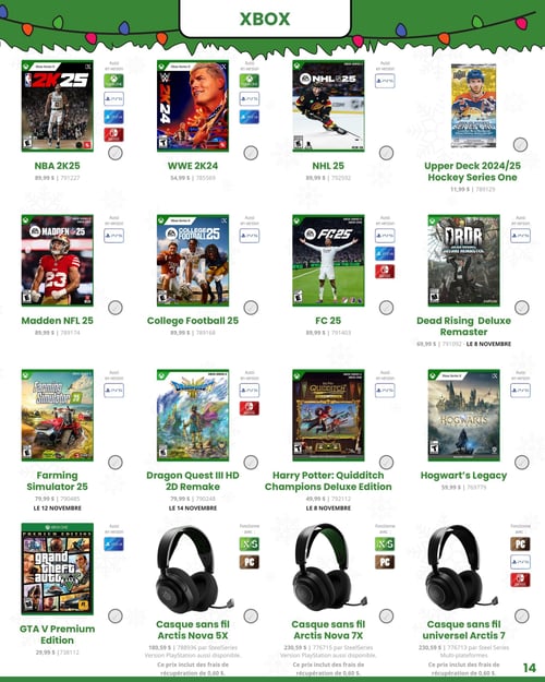 Circulaire EB Games - GameStop - Guide Caeaux des Fêtes - Page 14