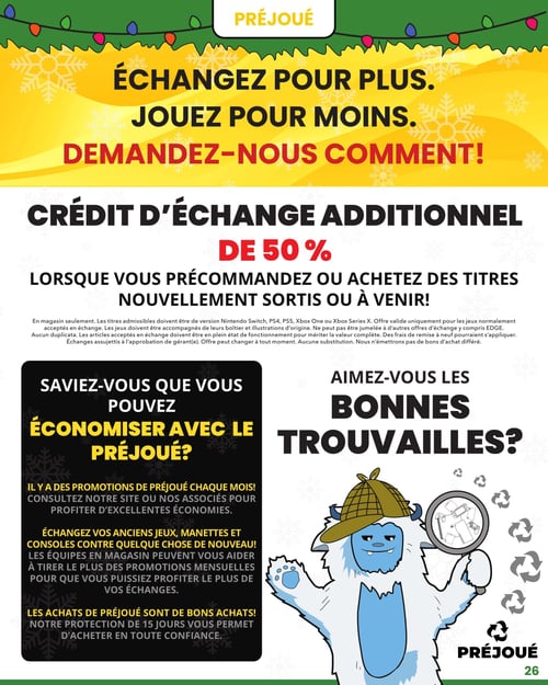 Circulaire EB Games - GameStop - Guide Caeaux des Fêtes - Page 26