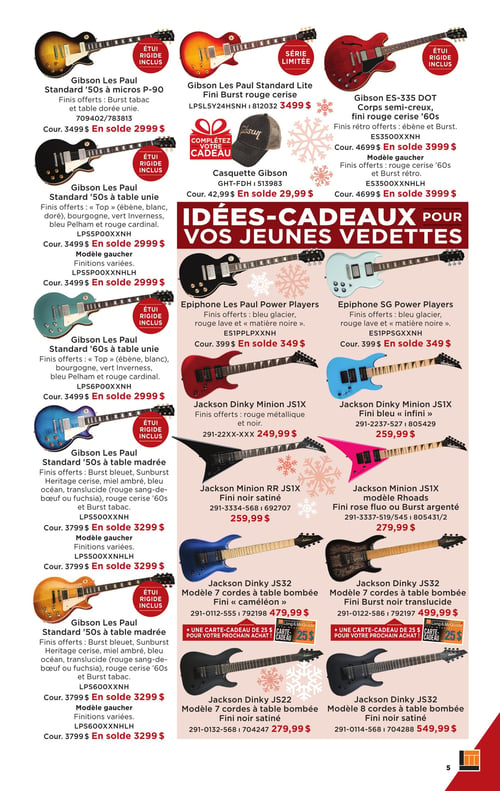 Circulaire Long & McQuade Instruments de Musique - Page 5