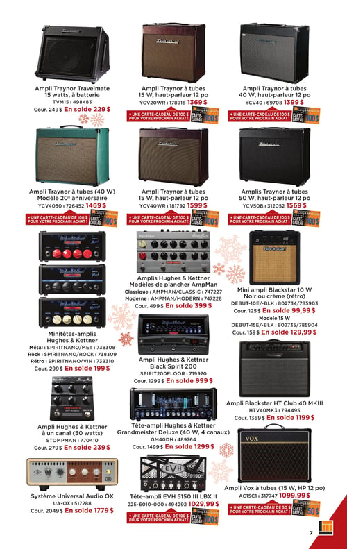 Circulaire Long & McQuade Instruments de Musique - Page 7