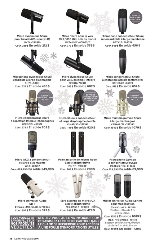 Circulaire Long & McQuade Instruments de Musique - Page 18