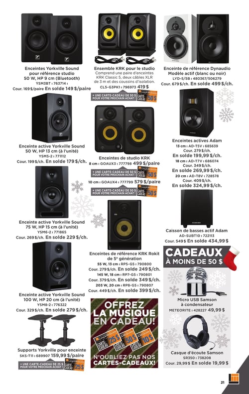 Circulaire Long & McQuade Instruments de Musique - Page 21