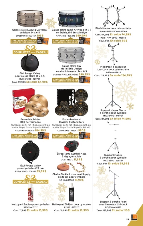 Circulaire Long & McQuade Instruments de Musique - Page 25