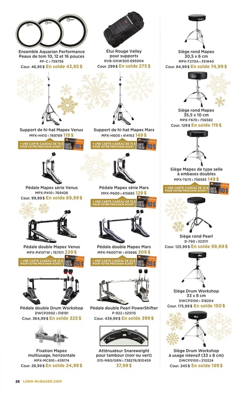 Circulaire Long & McQuade Instruments de Musique - Page 26