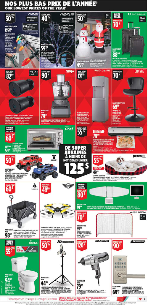 Circulaire Canadian Tire - Solde du Vendredi Fou - Page 3