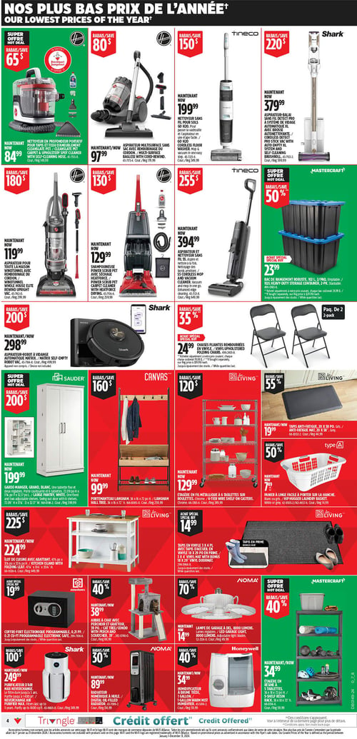 Circulaire Canadian Tire - Solde du Vendredi Fou - Page 4