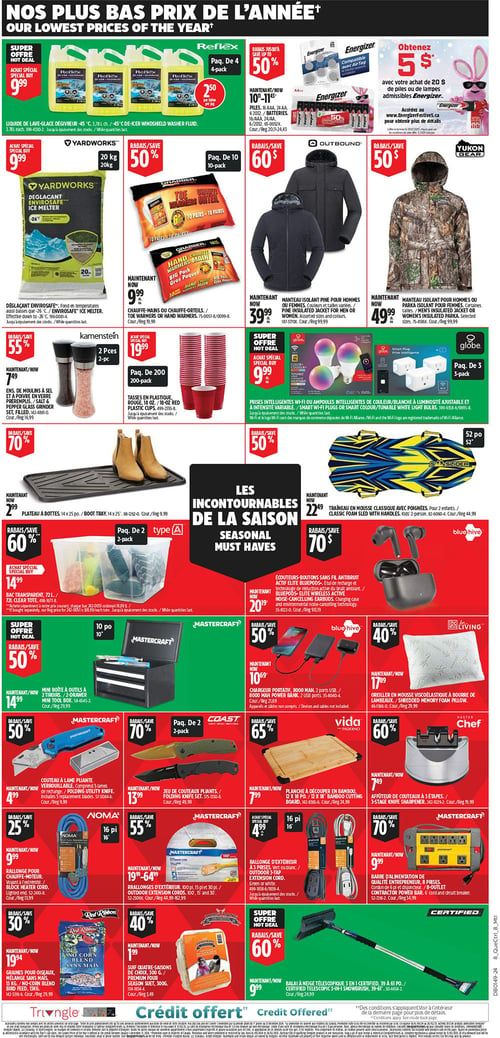 Circulaire Canadian Tire - Solde du Vendredi Fou - Page 8