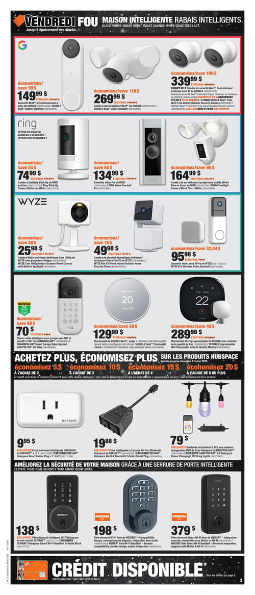 Circulaire Home Depot - Vendredi Fou - Page 4