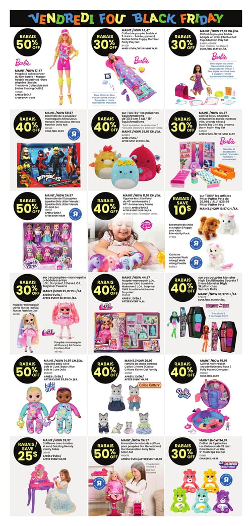 Circulaire Toys 'R' us - Aubaines du Vendredi Fou - Page 2