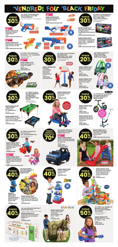 Circulaire Toys 'R' us - Aubaines du Vendredi Fou - Page 6