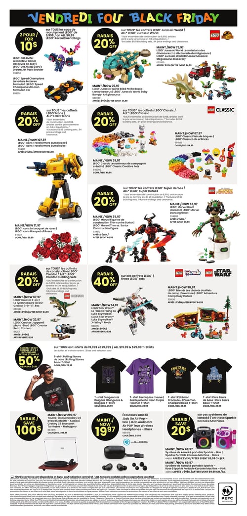 Circulaire Toys 'R' us - Aubaines du Vendredi Fou - Page 7