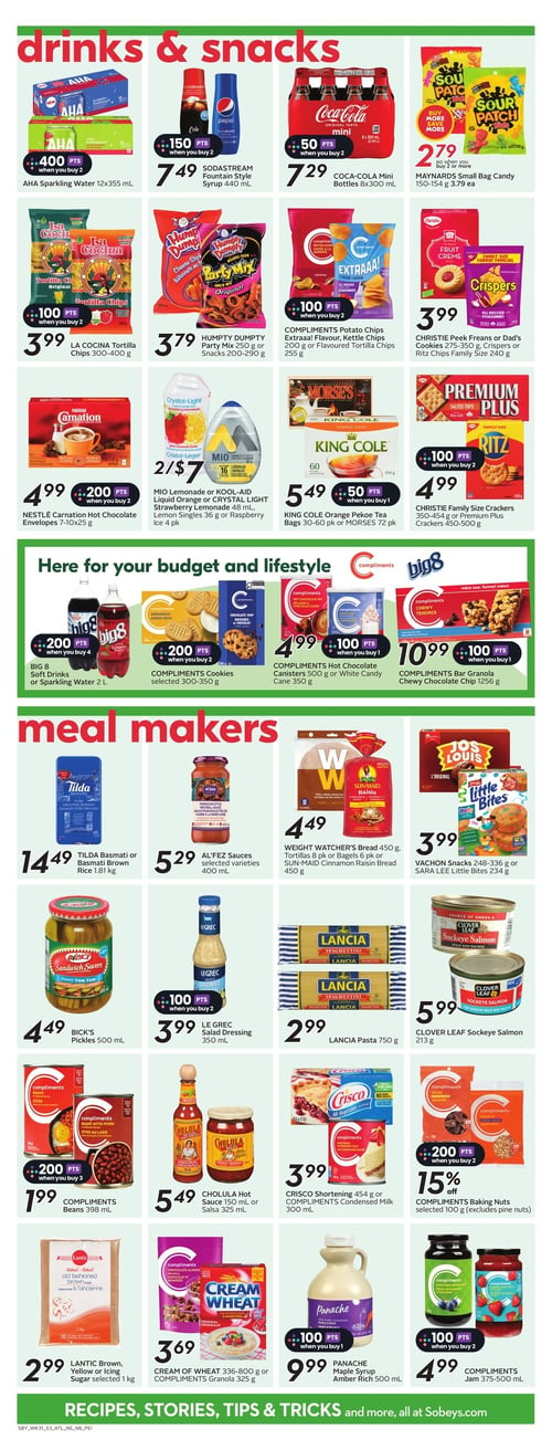 Circulaire Sobeys Épicerie Grocery Store - Page 16