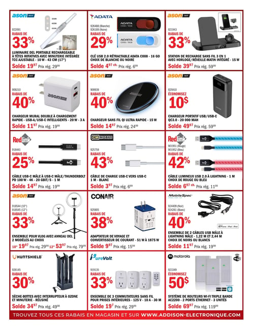 Circulaire Addison Électronique - Solde de Noël - Page 7