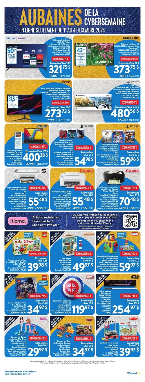 Circulaire Walmart - Aubaines de la Cybersemaine - Page 2