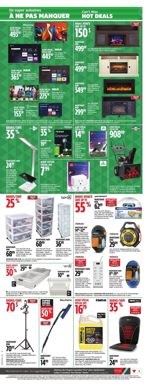 Circulaire Canadian Tire - Solde d'Avant Noël - Page 4