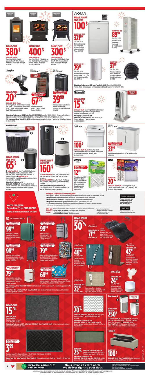 Circulaire Canadian Tire - Solde d'Avant Noël - Page 8