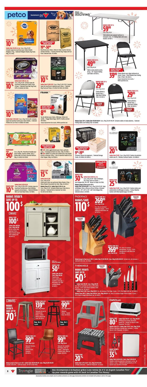 Circulaire Canadian Tire - Solde d'Avant Noël - Page 10