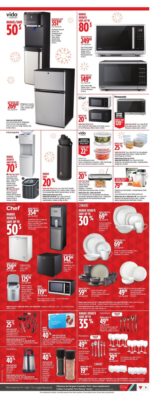 Circulaire Canadian Tire - Solde d'Avant Noël - Page 11