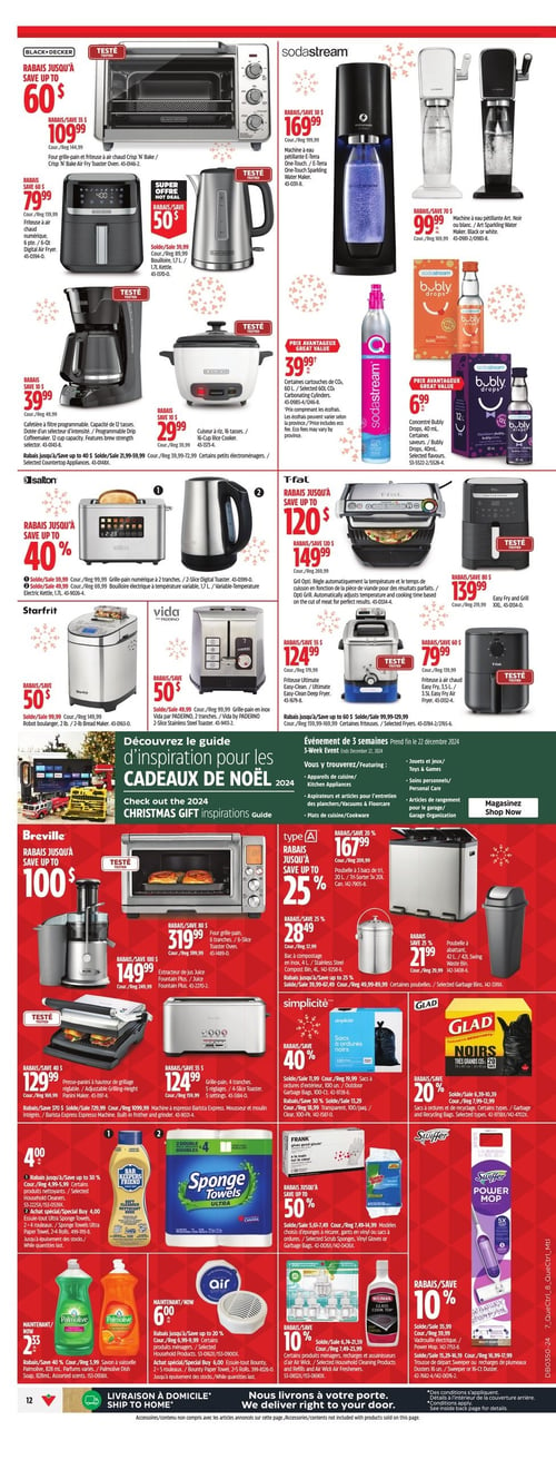 Circulaire Canadian Tire - Solde d'Avant Noël - Page 16