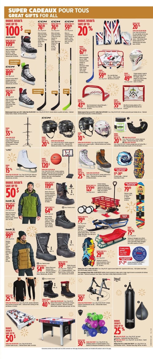 Circulaire Canadian Tire - Solde d'Avant Noël - Page 20