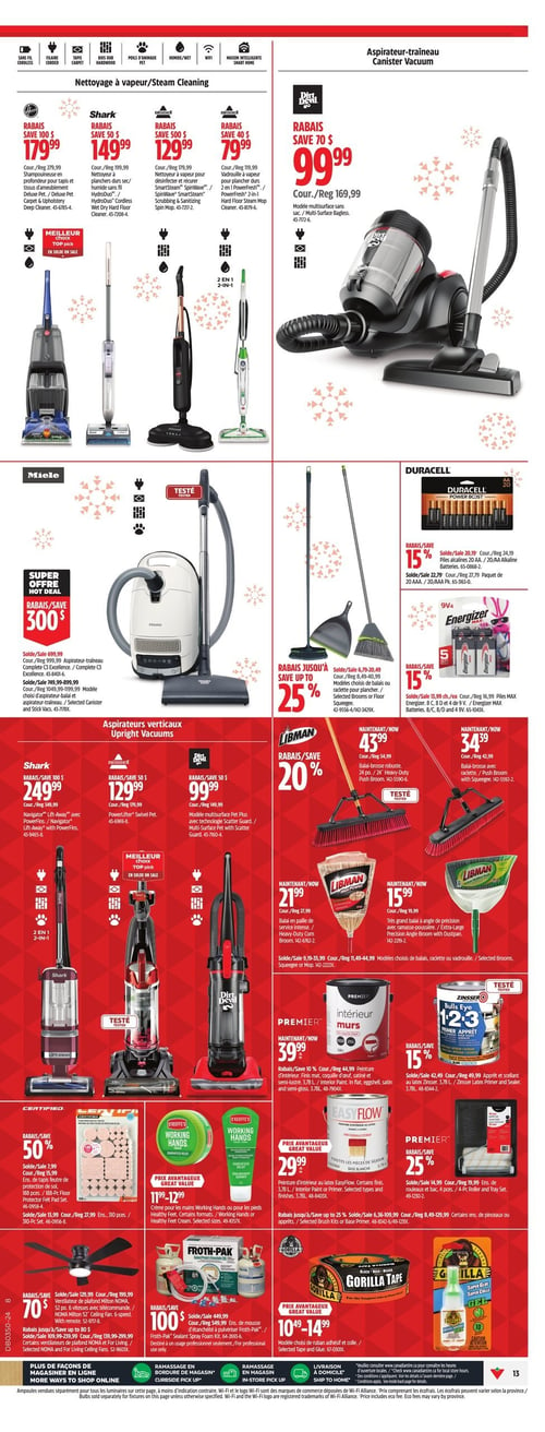 Circulaire Canadian Tire - Solde d'Avant Noël - Page 23