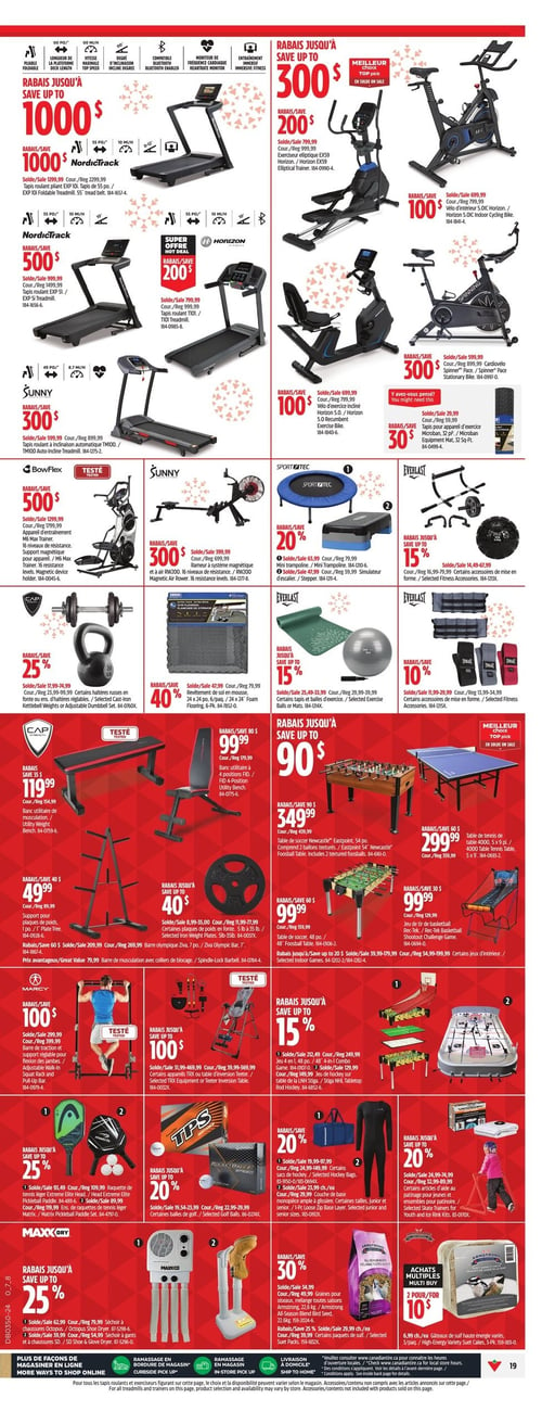 Circulaire Canadian Tire - Solde d'Avant Noël - Page 30