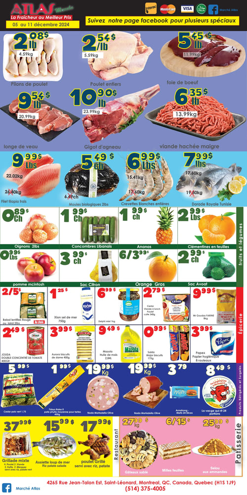 Circulaire Marché Atlas - Page 1