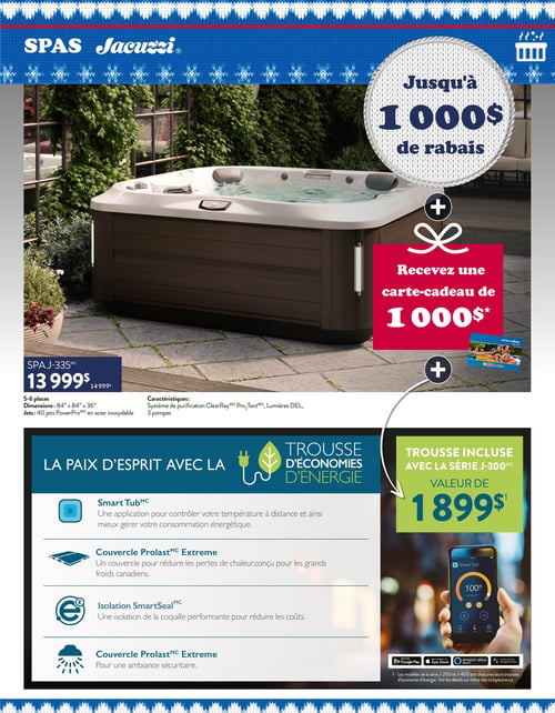 Circulaire Club Piscine Super Fitness - Promo HO! HO! des Fêtes - Page 3