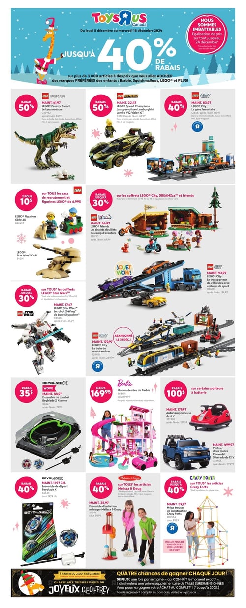 Circulaire Toys 'R' us - Page 1