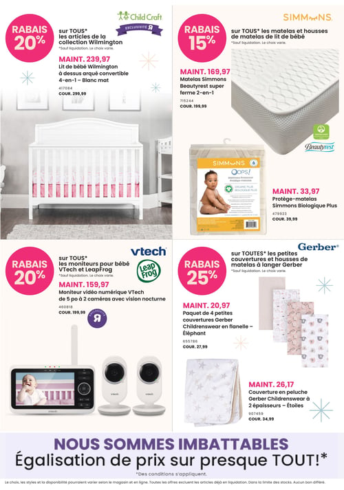 Circulaire Babies 'R' Us Canada - Des Beaux Cadeaux pour Célébrer les Familles - Page 5