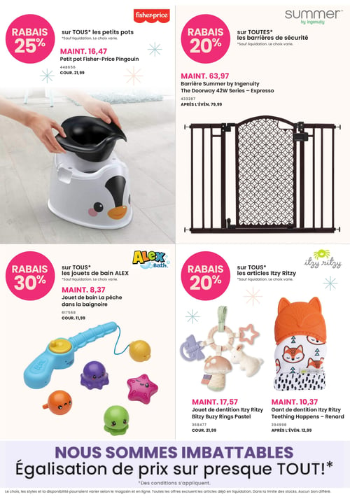 Circulaire Babies 'R' Us Canada - Des Beaux Cadeaux pour Célébrer les Familles - Page 7