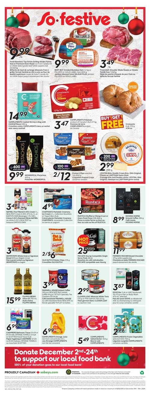 Circulaire Sobeys Épicerie Grocery Store - Page 4