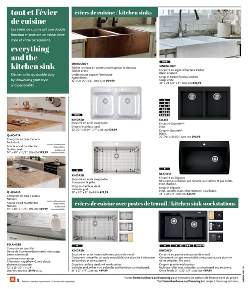 Circulaire Home Hardware - Cuisine et Salle de Bain - Page 9