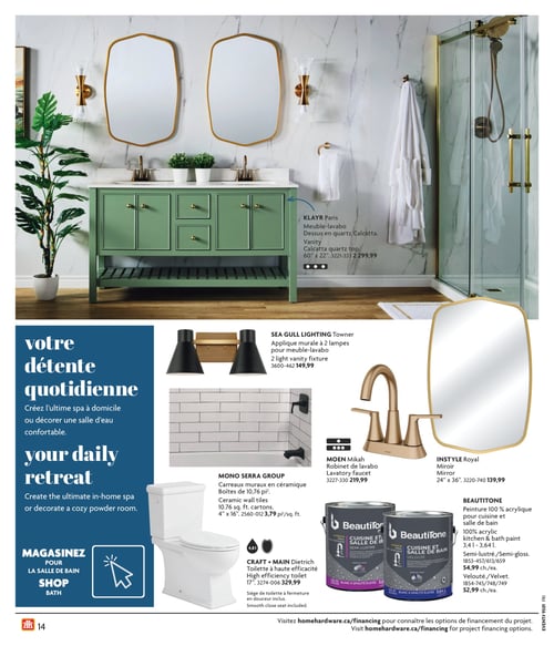 Circulaire Home Hardware - Cuisine et Salle de Bain - Page 15