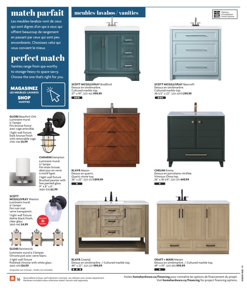 Circulaire Home Hardware - Cuisine et Salle de Bain - Page 17