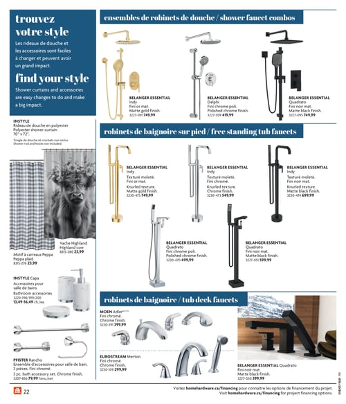 Circulaire Home Hardware - Cuisine et Salle de Bain - Page 25