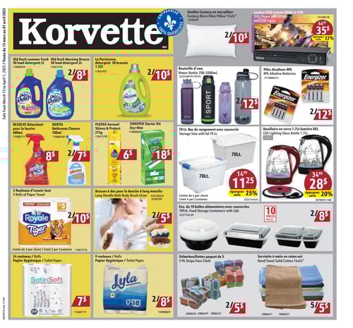 Circulaire Korvette - Page 1