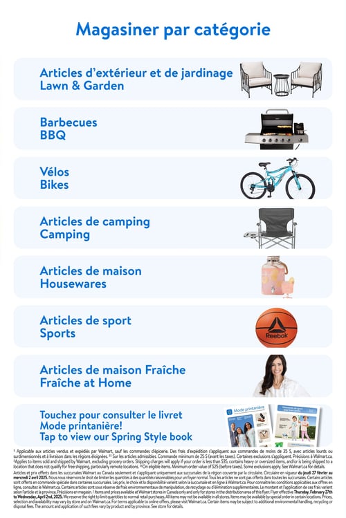 Circulaire Walmart - Tendance Jardin - Page 20