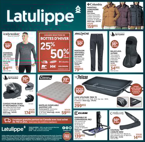 Circulaire Latulippe - Page 1