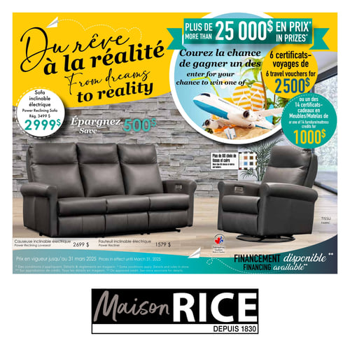 Circulaire Maison Rice - Page 1