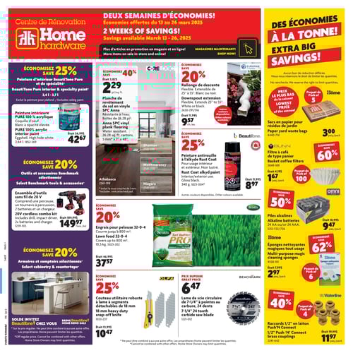 Circulaire Home Hardware - Centre de Rénovation - Page 1