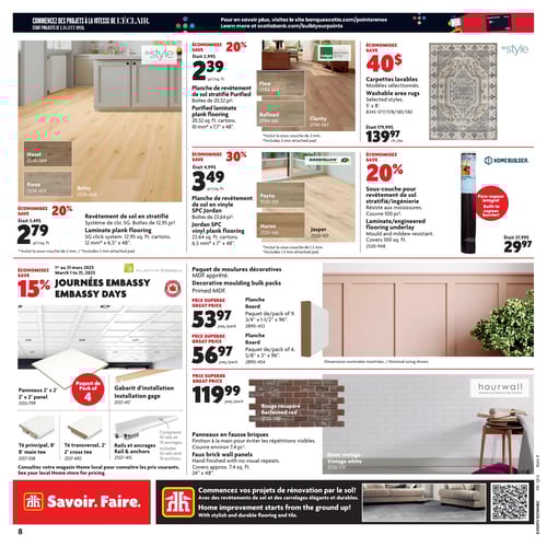 Circulaire Home Hardware - Centre de Rénovation - Page 12