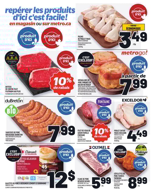 Circulaire Metro - Nos Produits d'ici - Page 6