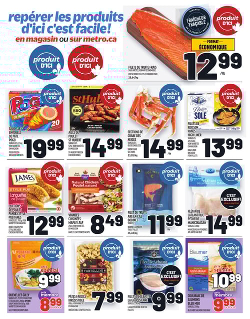 Circulaire Metro - Nos Produits d'ici - Page 8