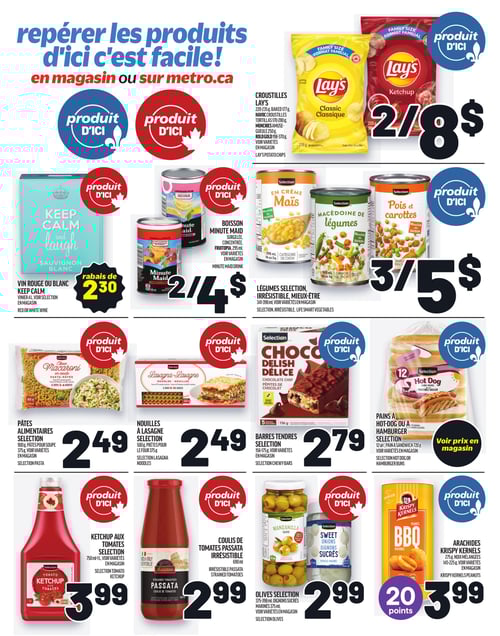 Circulaire Metro - Nos Produits d'ici - Page 14