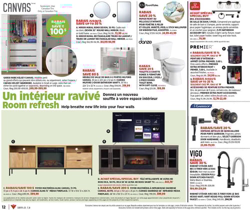 Circulaire Canadian Tire - Inspirations Maison - Page 12