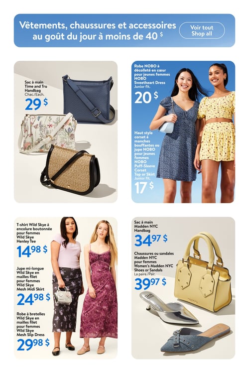 Circulaire Walmart - Mode Printanière - Page 10