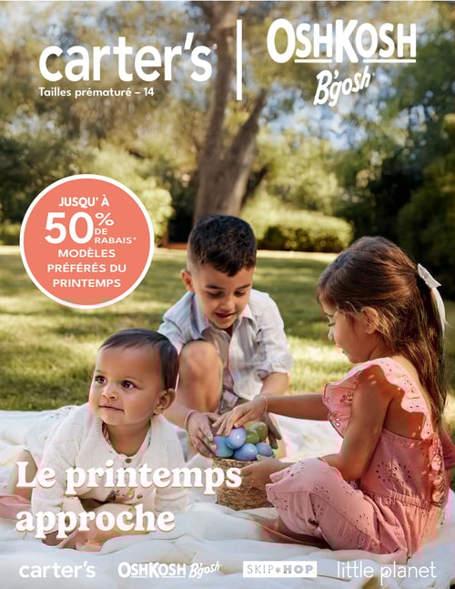Circulaire Carter’s Oshkosh - Le Printemps approche - Page 1